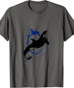 Funny Whale Orca Dolphin Ocean Life T-Shirt