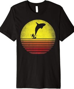 Killer Whale TShirt Vintage Orca Lover Premium T-Shirt